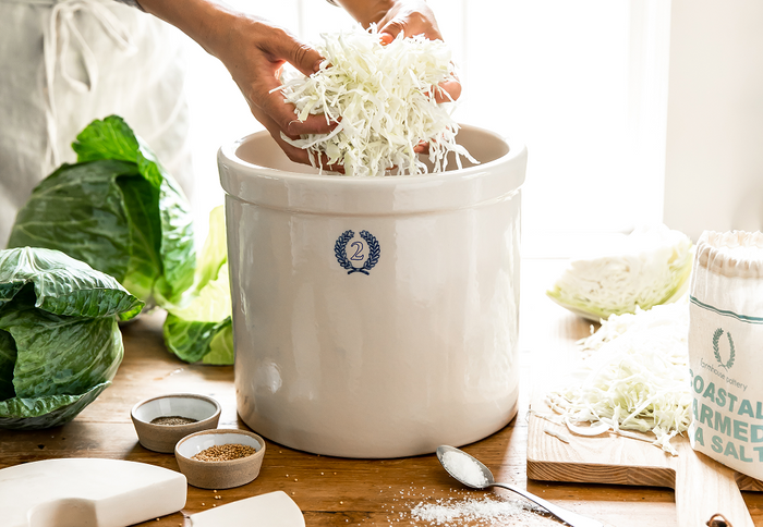 Meet the Laurel Fermenting Crock