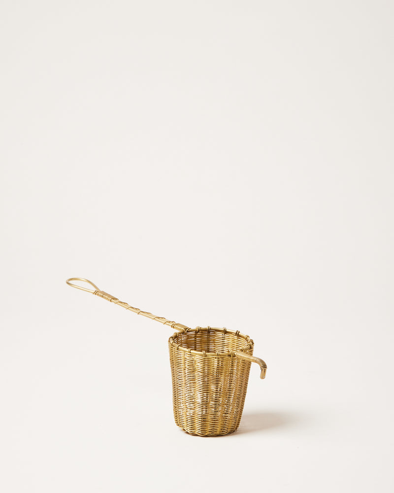 Woven Brass Tea Strainer