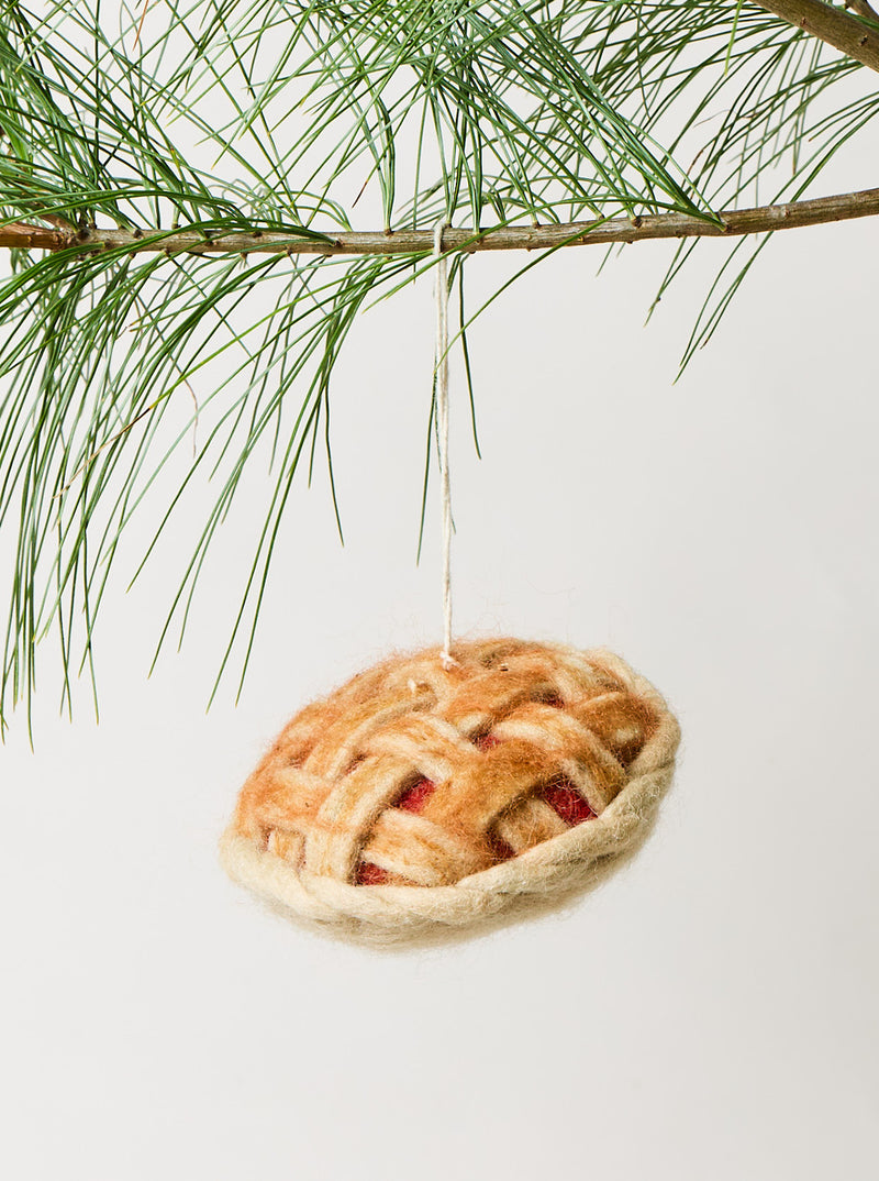 Granny's Apple Pie Felt Ornament