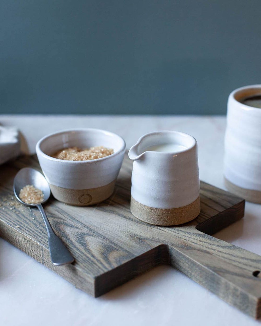 Petite Silo Sugar and Creamer Set