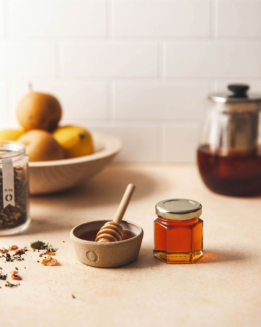 Silo Ramekin & Farmhouse Mini Wildflower Honey Set