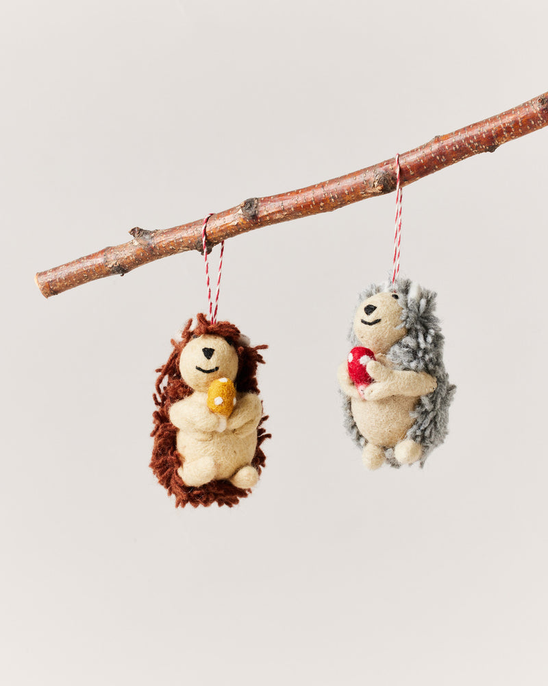 Felted Woodland Animal Ornament