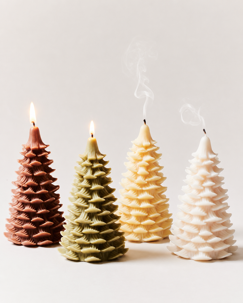 Evergreen Tree Candles