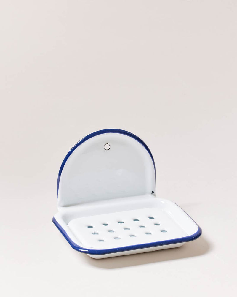Everyday Enamel Hanging Soap Dish