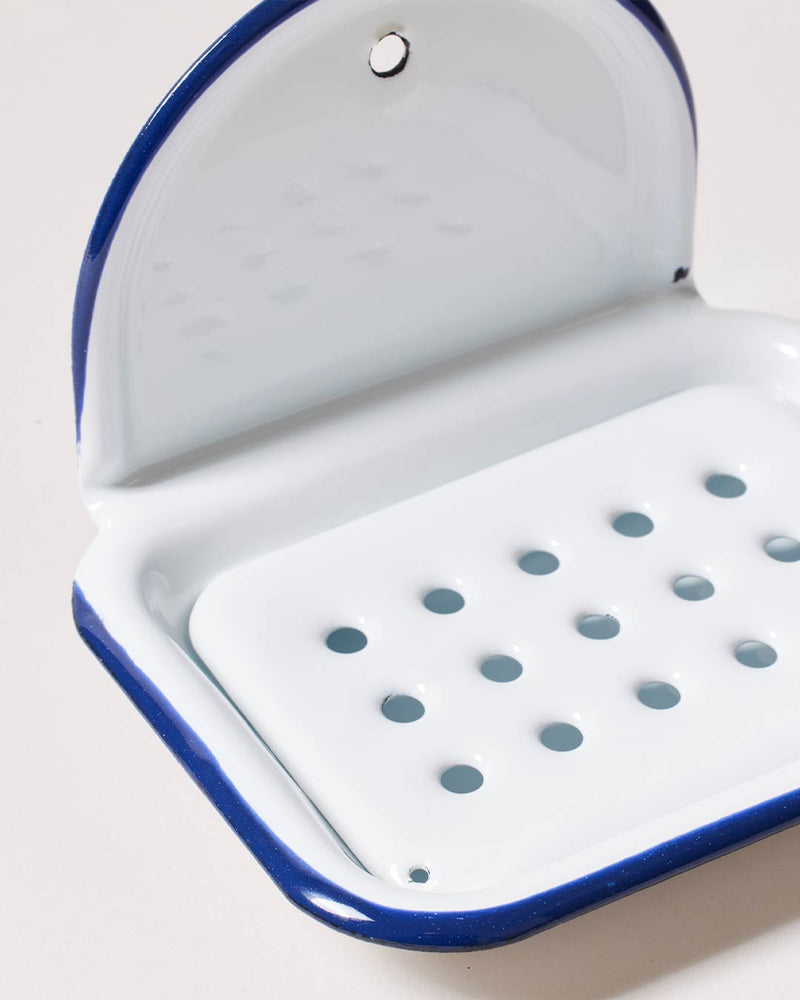 Everyday Enamel Hanging Soap Dish