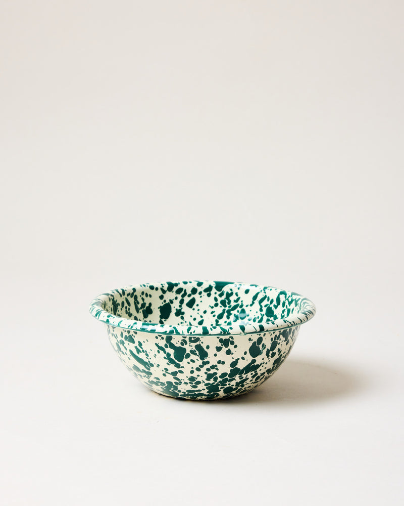 Spatter Enamelware Bowl