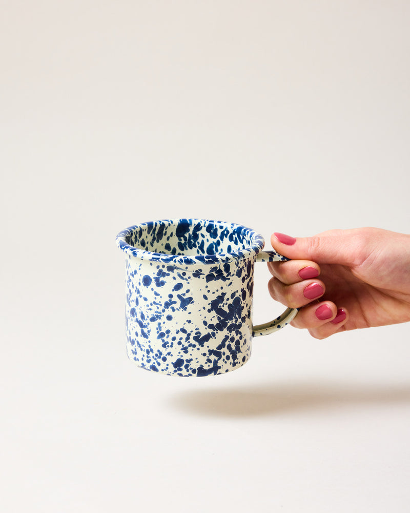 Spatter Enamelware Mug