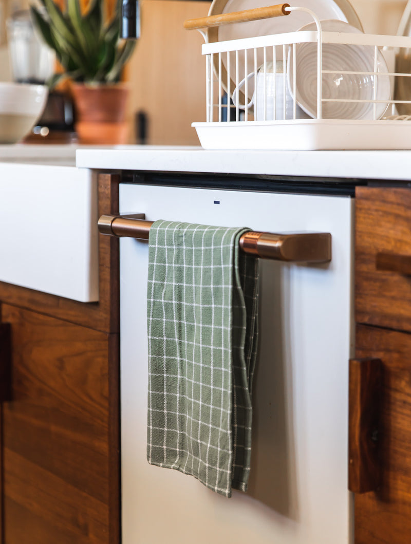 Pantry Cotton Check Kitchen Towels