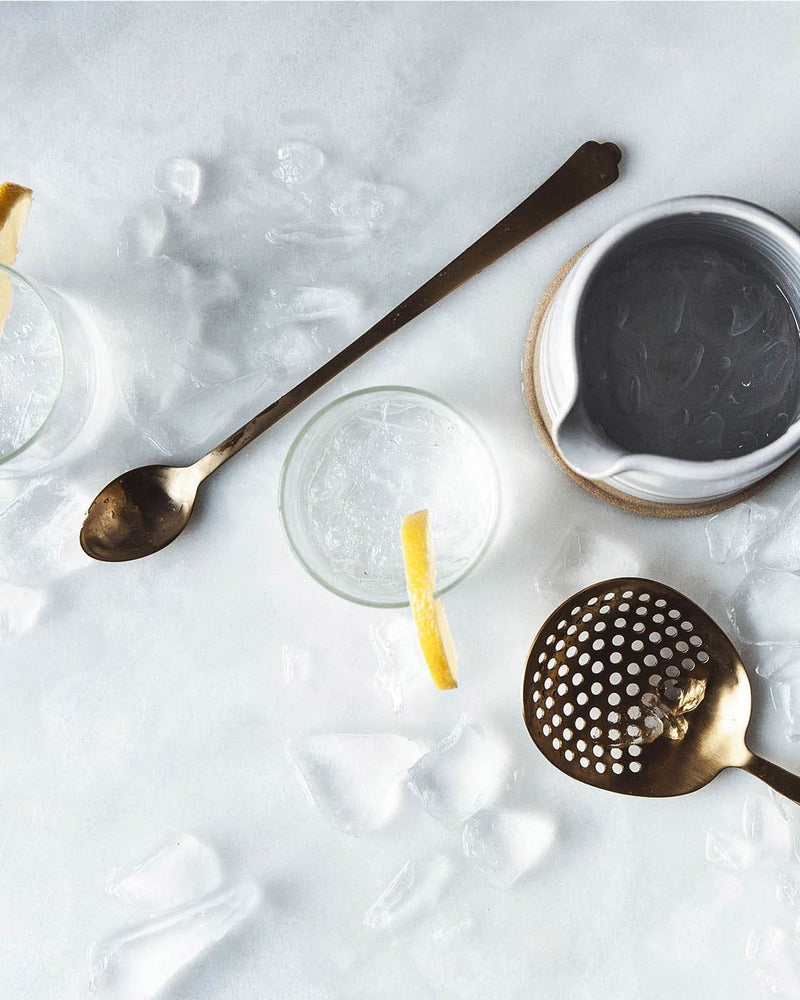 Essex Long Spoon - Brushed Gold
