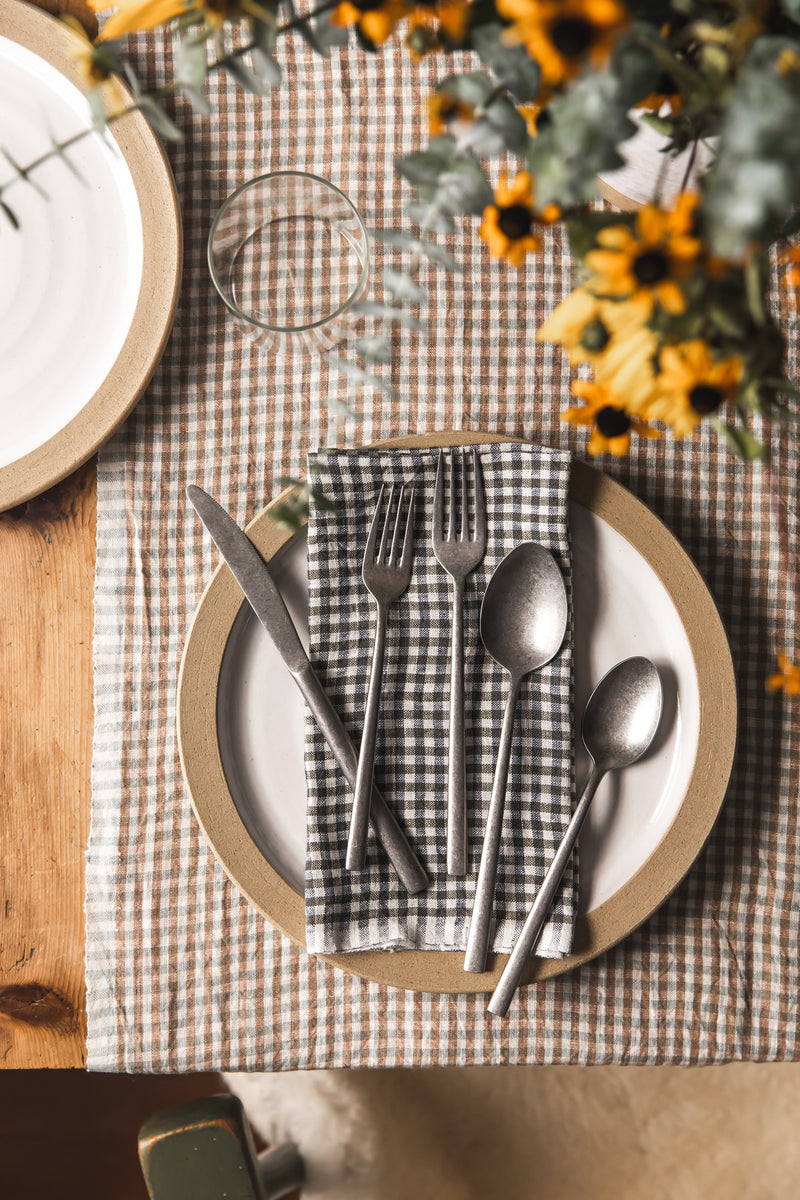 Farmhouse Gingham Napkins