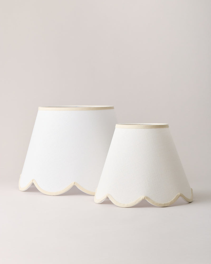 Scalloped Lamp Shade - Small