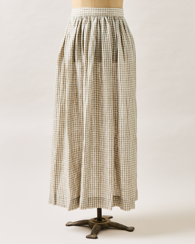 Farmhouse Gingham Homestead Apron