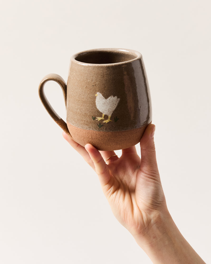 Handmade Hen Mug - Second
