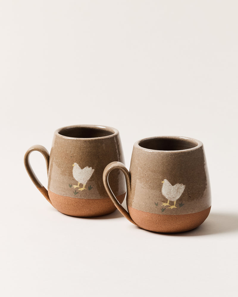 Handmade Hen Mug