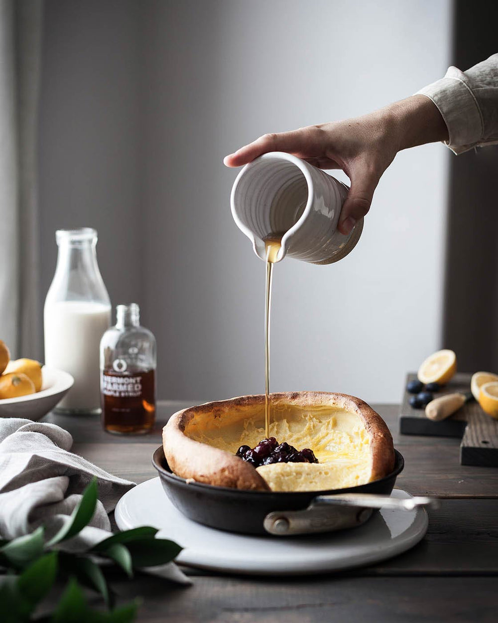 Small Silo Pitcher & 8 oz Syrup