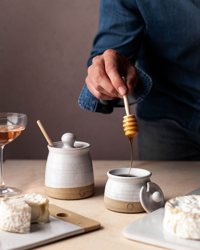 Mini Wooden Honey Dipper