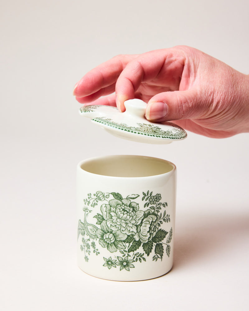 Vintage Transferware - Sugar Jar