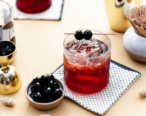 Cherry & Gin Negroni Fizz