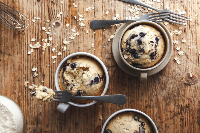 Blueberry Oat Mug Muffin