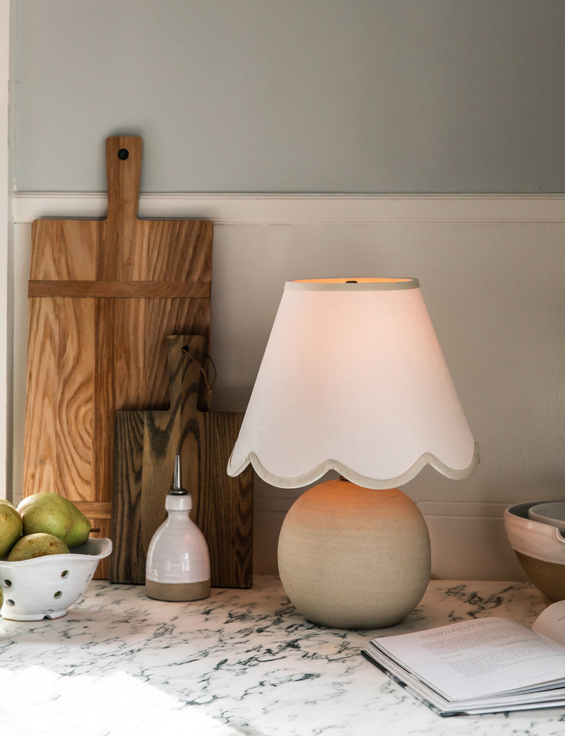 Scalloped Lamp Shade - Small