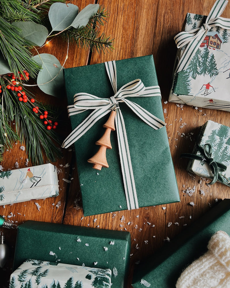 Crafted Wooden Tree Ornaments