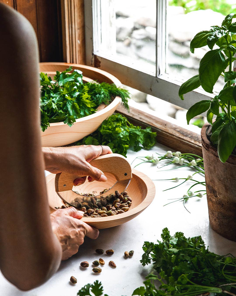 Farmer's Herb Chopping Bowl
