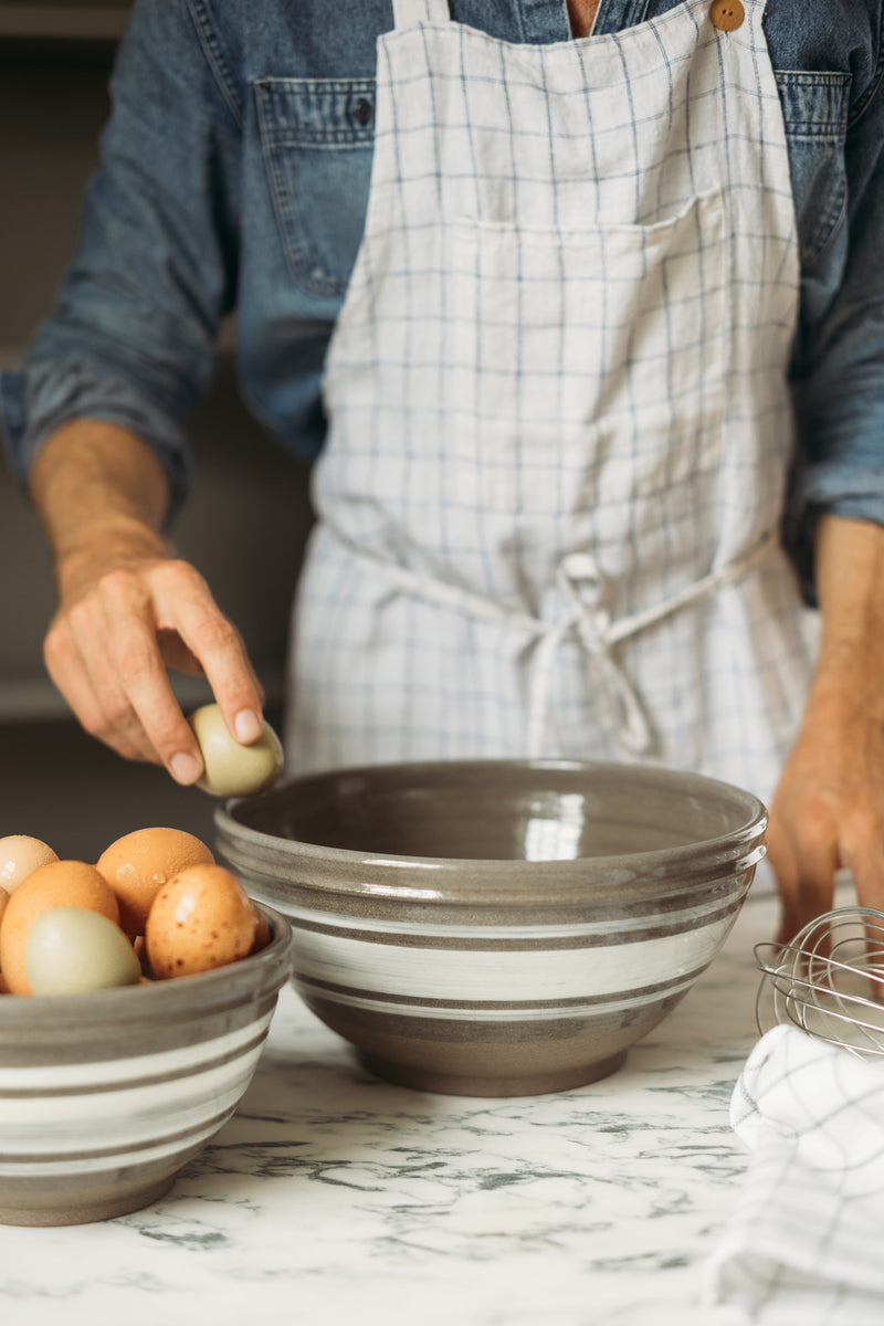 Toasted Yellowware Bowl