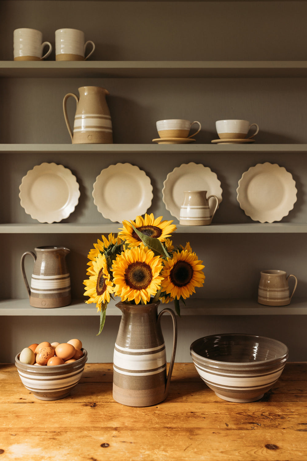Toasted Yellowware Bowl