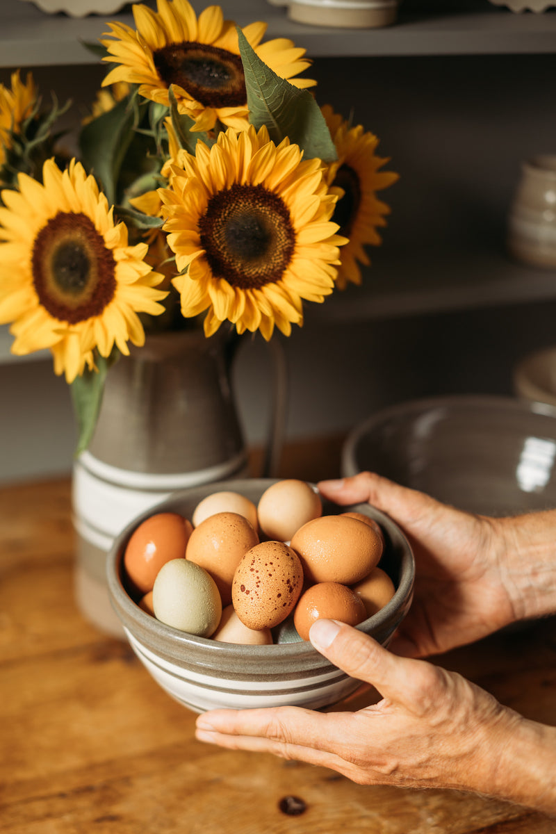 Toasted Yellowware Bowl