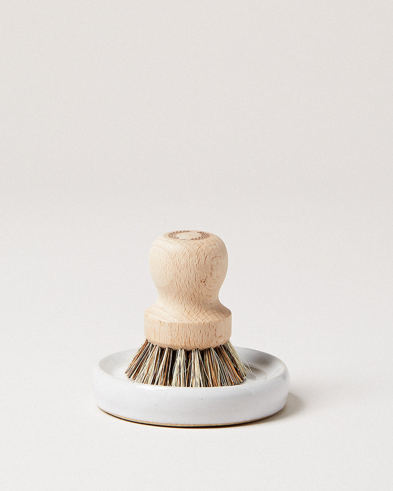 Laurel Pot Brush Set
