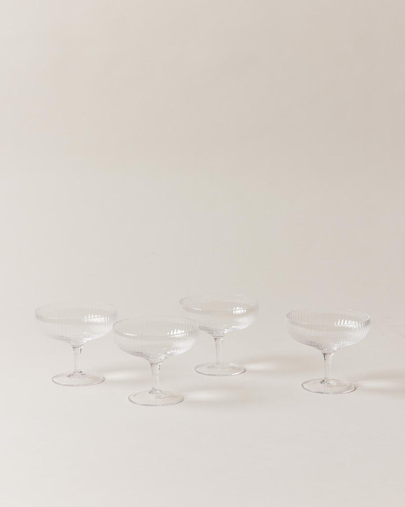 Low Coupe Cocktail Glass - Set of 4